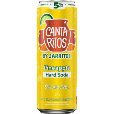 Cantaritos Pineapple Hard Soda In Cans - 25 Fl. Oz. - Image 5