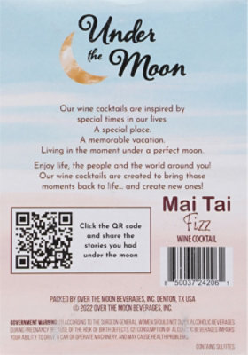 Under The Moon Mai Tai Wine - 4-12 Fl. Oz. - Image 4