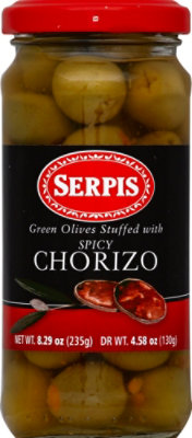 Serpis Green Olives - 8.29 Oz - Image 2