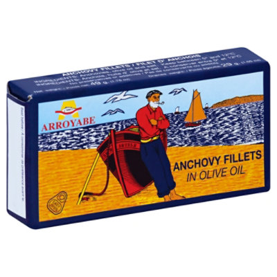 Arroyabe Anchovy Fillets - 49 Gram - Image 1