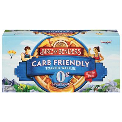 Birch Benders Keto Carb Friendly Toaster Waffles - 6 Count - safeway
