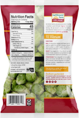 Earthbound Farms Organic Brussels Sprouts - 12 Oz - Image 6