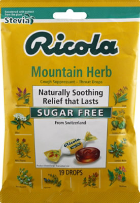 Ricola Sf Mt Herb Bags With Stevia - 19 Count - Image 2