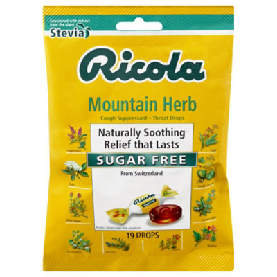 Ricola Sf Mt Herb Bags With Stevia - 19 Count - Image 1