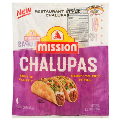 Mission Flour Chalupas - 4 Count - Image 1