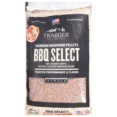 Traeger Premium BBQ Select Hardwood Pellets Value Size - 30 Lb - Image 1