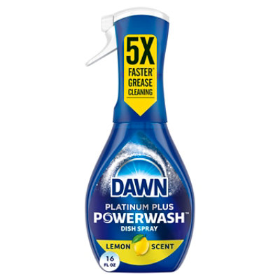 Dawn Platinum Powerwash Lemon Dish Spray - 16 Fl. Oz. - Image 1