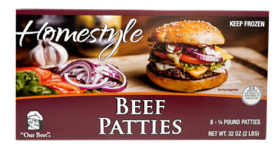 Our Best Homestyle Burgers - 32 Oz - Image 1