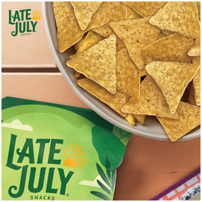 LATE JULY Snacks Green Goddess Tortilla Chips - 7.8 Oz - Image 2