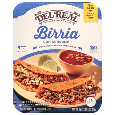 Del Real Foods Beef Birra - 15 Oz - Image 1