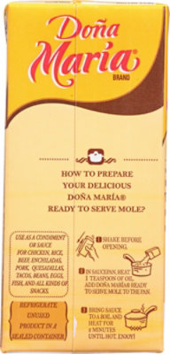 Dona Maria Ready To Serve Mole - 12.7 Oz - Image 6