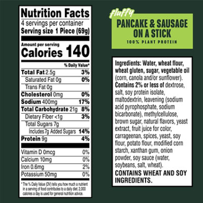 MorningStar Farms Incogmeato Frozen Breakfast Original Pancake Sausage Stick - 9.7 Oz - Image 5