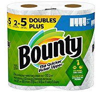 Bounty 2 Double Plus Select A Size White Tissue - 2 Count