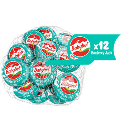 Babybel Mini Monterery Jack Snack Cheese 12 Count - 8.5 Oz - Image 1