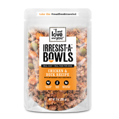 I and love and you Irresist-A-Bowls Chicken & Duck Pantry Fresh Wet Dog Food Multipack - 3-9 Oz - Image 2