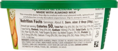 Kite Hill Dip Spinach Artichoke - 8 OZ - Image 5