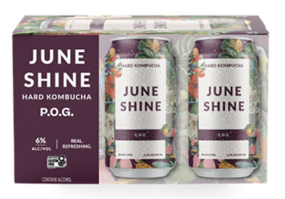 Juneshine P.o.g 6-12 Fl Oz In Cans - 6-12 FZ - Image 1