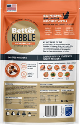 Better Kibble Semi-moist Cat Food Salmon 16oz - 16 OZ - Image 5