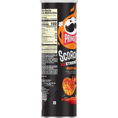 Pringles Scorchin Potato Crisps Chips Buffalo Spicy Snacks - 5.5 Oz - Image 8