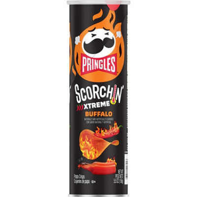 Pringles Scorchin Potato Crisps Chips Buffalo Spicy Snacks - 5.5 Oz - Image 7