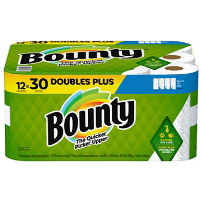 Bounty 12 Double Plus Select-a-size White - 12 RL - Image 3