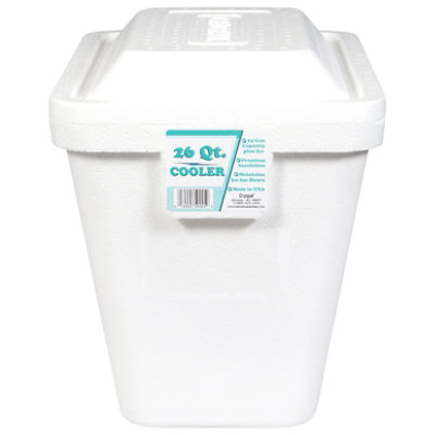 Cryo 26 Qt Styro Cooler - Each - Image 1