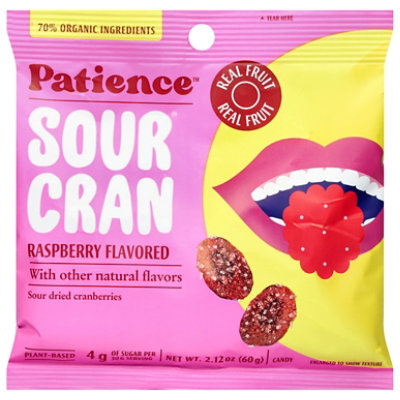 Patience Fruit & Co Sour Cran Raspberry Candy - 2.12 Oz - Image 3