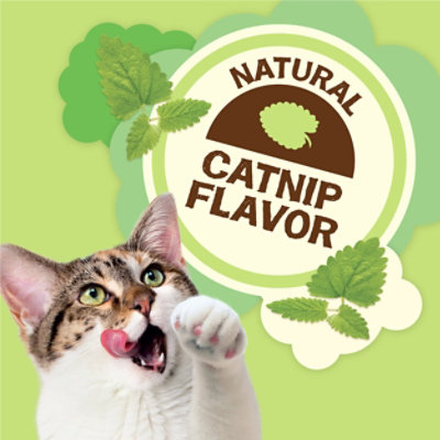 Purina Friskies Party Mix Natural Yums Cat Treats, Natural Catnip Flavor - 20 Oz. Canister - 20 OZ - Image 2