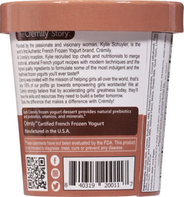 Cremily French Frzn Ygrt Choc Maca Superfood Pint - PT - Image 6