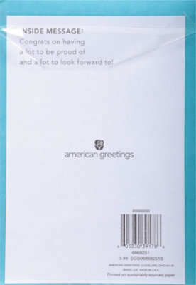 American Greetings Book Stack Graduation Card - Each - Image 4