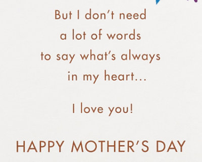 American Greetings Wonderful Mother's Day Card - Each - Image 5