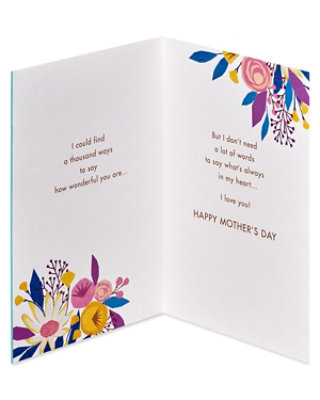 American Greetings Wonderful Mother's Day Card - Each - Image 3