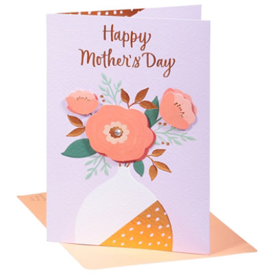 American Greetings Floral Mother's Day Card - Each - Image 3