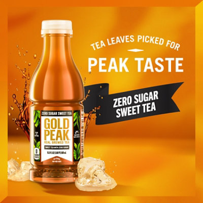 Gold Peak Sweet Tea Zero Sugar - 12-16.9 FZ - Image 5