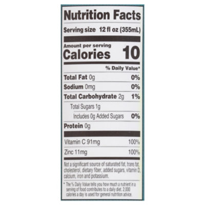 Zyn Water Lemon Ginger - 12 FZ - Image 4