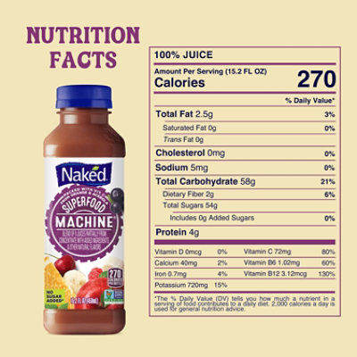 Naked Juice Superfood Machine - 15.2 FZ - Image 7