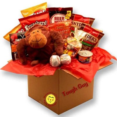 Tough Guy's Snack Gift Basket - Image 1