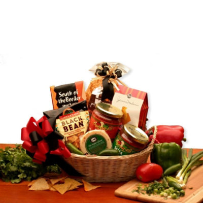 Lets Spice It Up! Salsa Gift Basket - Image 1
