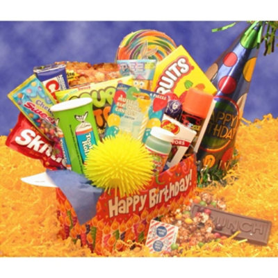 Deluxe Happy Birthday Gift Basket - Image 1