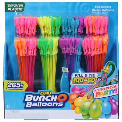 ZURU Bunch O Balloons Tropical Party 8 Count- Each - Image 1