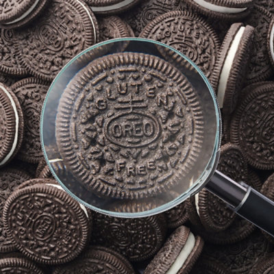 OREO Double Stuf Gluten Free Chocolate Gluten Free Sandwich Cookies Pack - 12.47 Oz - Image 5