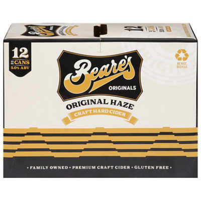 Beares Org Haze Hard Cider 12-12 Fl Oz In Cans - 12-12FZ - Image 3