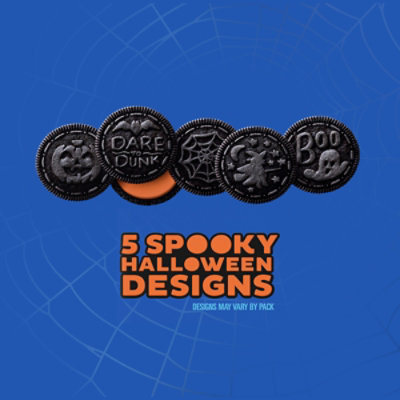 OREO Orange Creme Chocolate Sandwich Cookies Limited Edition Halloween Cookies - 18.71 oz - Image 3