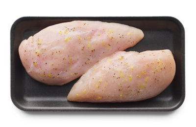 Chicken Breast With Citrus Lemon Marinade Up To 10% Solution - LB - Image 1