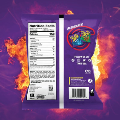 Takis Nitro Habanero & Lime - 3.25 OZ - randalls