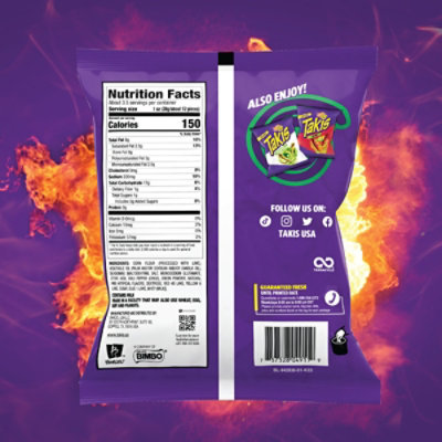 Takis Crunchy Fajitas - 3.25 OZ - Image 5