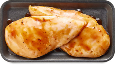 Chicken Breast With Black Garlic Marinade Up To 10% Solution - LB - Image 1