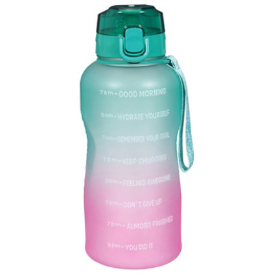 Signature Select 128 Ounce Plastic Water Bottle With Motivational Markings Assortment 1 Count - Each - Image 3