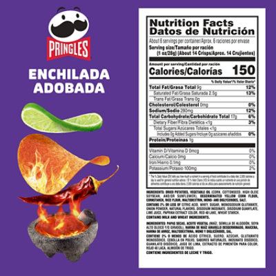 Pringles Adobado - 5.5 OZ - Image 2