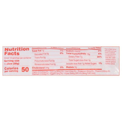 Schmidt Old Tyme 647 Rye Low Calorie Keto Bread Loaf - 15 Oz - Image 4